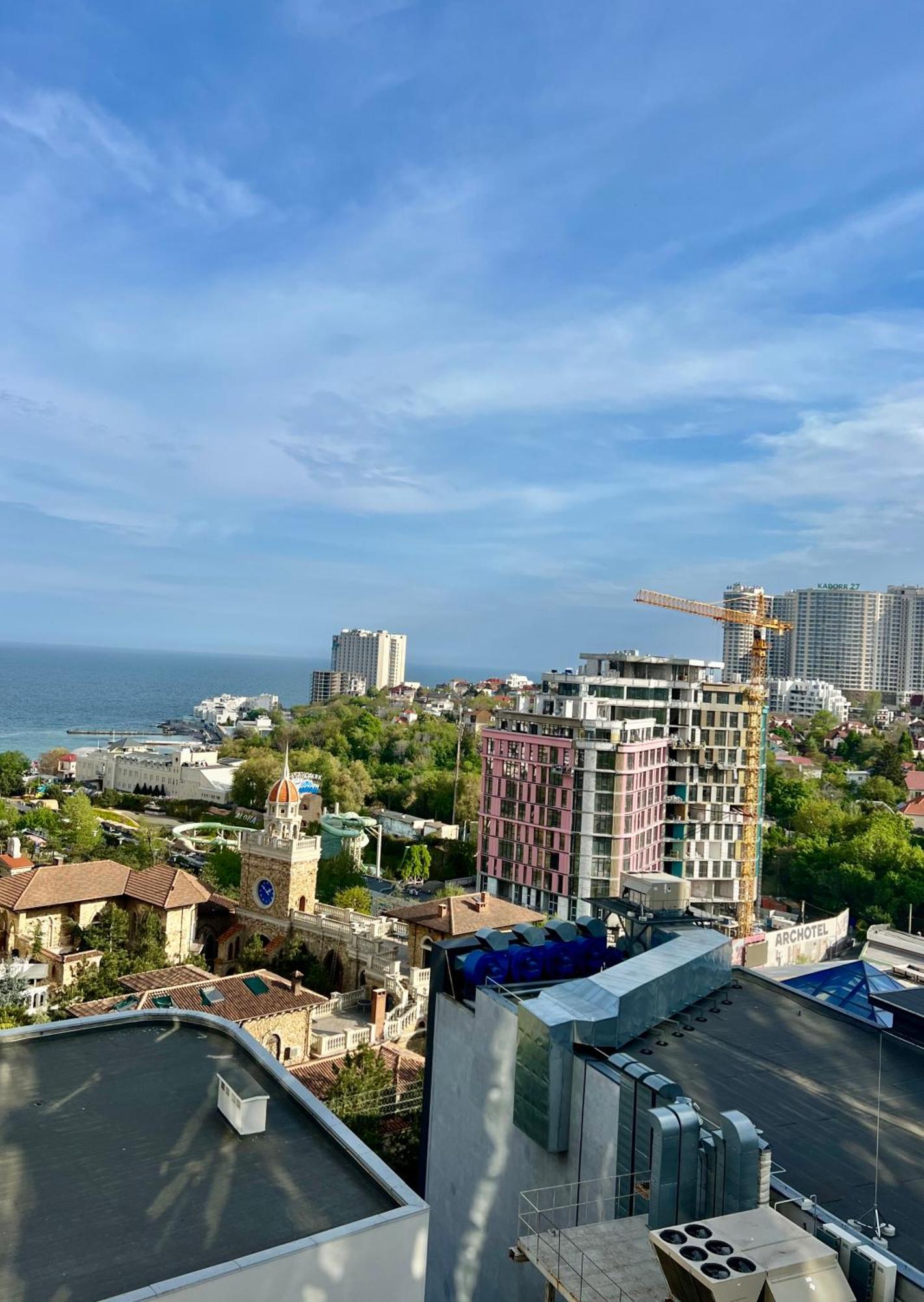 Студия-Спальня С Видом На Море И Аркадию Odesa Exterior foto
